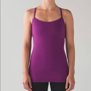 Lululemon purple tanktop.